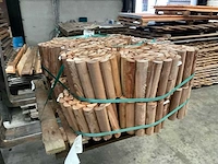Rolborder geïmpregneerd grenenhout 250x40x5 cm (23x) - afbeelding 5 van  9