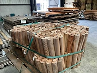 Rolborder geïmpregneerd grenenhout 250x40x5 cm (23x) - afbeelding 7 van  9