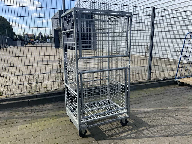 Rolcontainer 820x630x1700mm (4x) - afbeelding 1 van  4