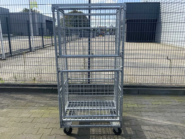 Rolcontainer 820x630x1700mm (4x) - afbeelding 2 van  4