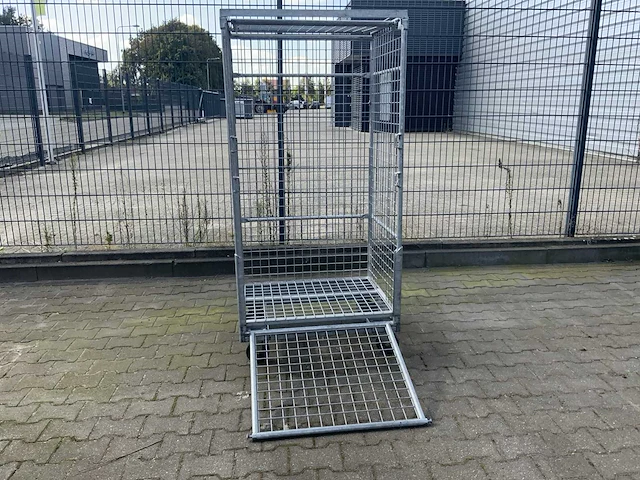 Rolcontainer 820x630x1700mm (4x) - afbeelding 3 van  4