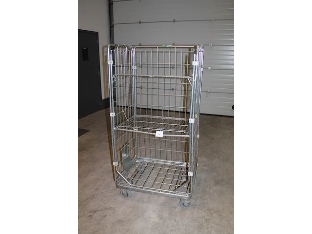 Rolcontainer 84 x 66 x 171 cm. - afbeelding 2 van  2