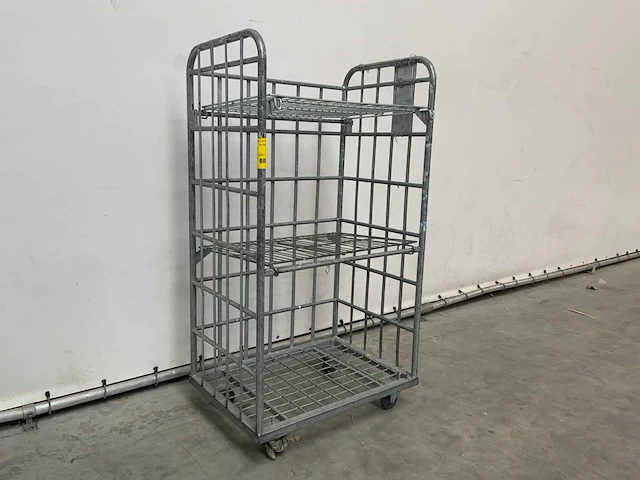 Rolcontainer 900x640x1670mm (4x) - afbeelding 1 van  9