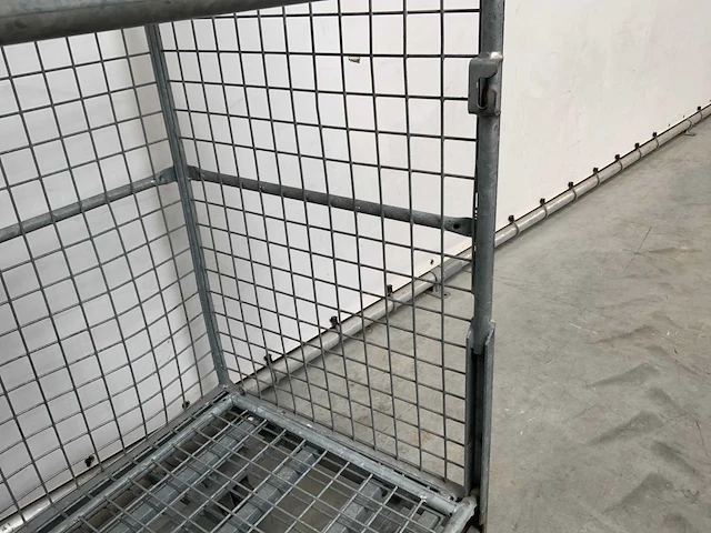 Rolcontainer gegalvaniseerd 1100x650x1890mm (3x) - afbeelding 5 van  6
