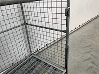 Rolcontainer gegalvaniseerd 1100x650x1890mm (3x) - afbeelding 5 van  6