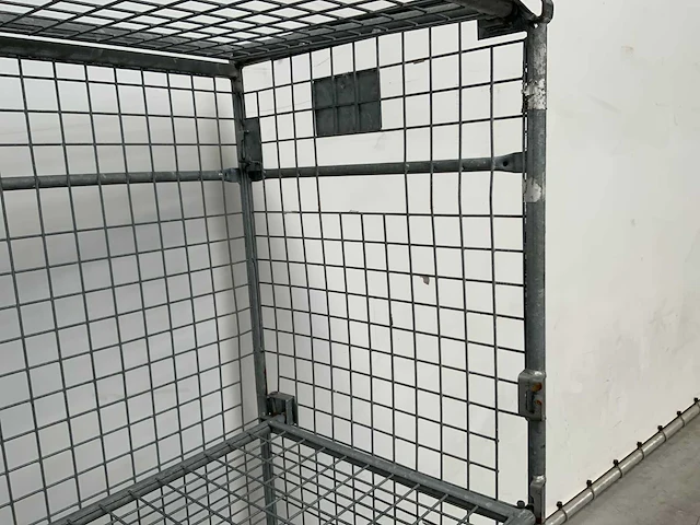 Rolcontainer gegalvaniseerd 1100x650x1890mm (3x) - afbeelding 6 van  6