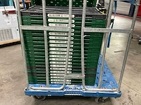 Rolcontainer inclusief kratten - afbeelding 5 van  5