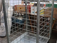Rolcontainer met deur - 136x78x78cm - afbeelding 1 van  4