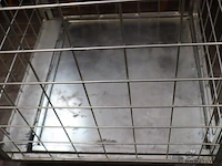 Rolcontainer met deur - 136x78x78cm - afbeelding 3 van  4