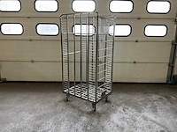 Rolcontainer v.v. verstelbaar etageplateau 95x68x190cm - afbeelding 1 van  4