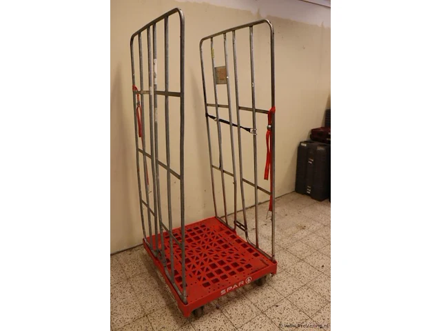 Rolcontainers - 80x70x170cm - 4 stuks - afbeelding 2 van  5