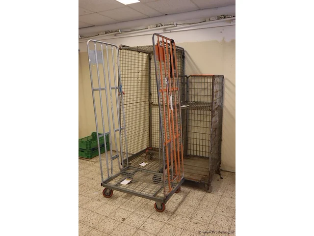 Rolcontainers, diverse afmetingen - 3 stuks - afbeelding 1 van  10