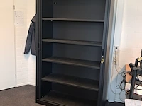 Roldeur-archiefkast inofec, zwart, , zwart - afbeelding 2 van  5