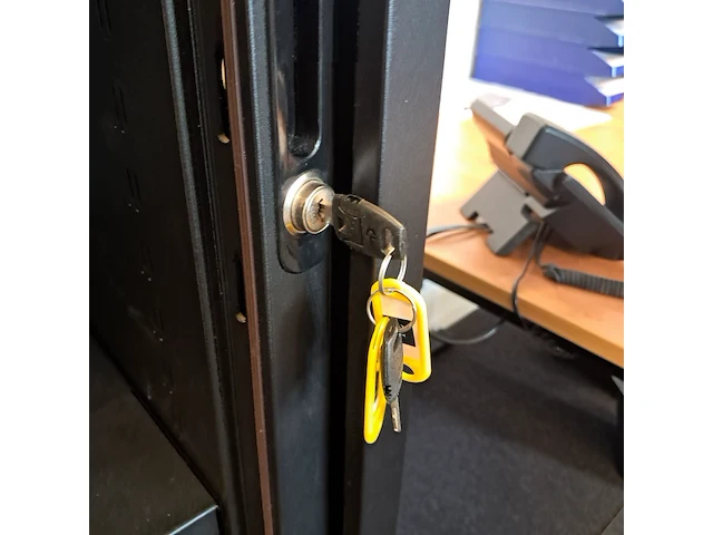 Roldeur-archiefkast inofec, zwart, , zwart - afbeelding 5 van  5
