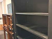 Roldeur-archiefkast inofec, zwart - afbeelding 5 van  5