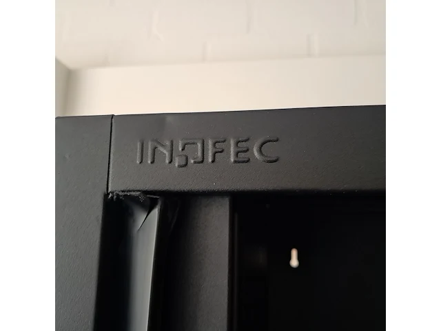 Roldeur-archiefkast inofec, zwart - afbeelding 4 van  6