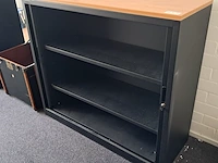 Roldeur-archiefkast inofec, zwart - afbeelding 2 van  4