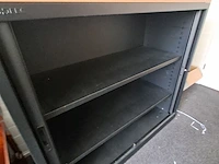Roldeur-archiefkast inofec, zwart - afbeelding 3 van  4
