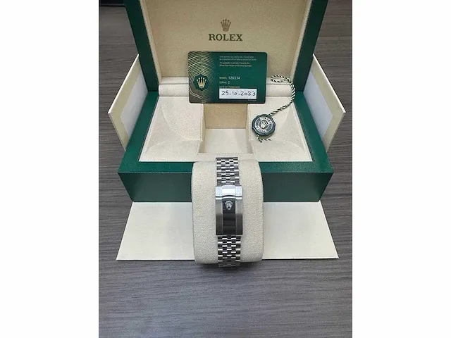 Rolex - datejust 2 - wimbeldon - polshorloge - afbeelding 4 van  4