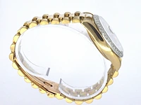 Rolex - gouden rolex oyster perpetual day date polshorloge met natuurlijke diamanten - afbeelding 9 van  9