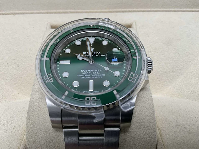 Rolex - oyster perpetual date submariner - heren polshorloge - afbeelding 16 van  21