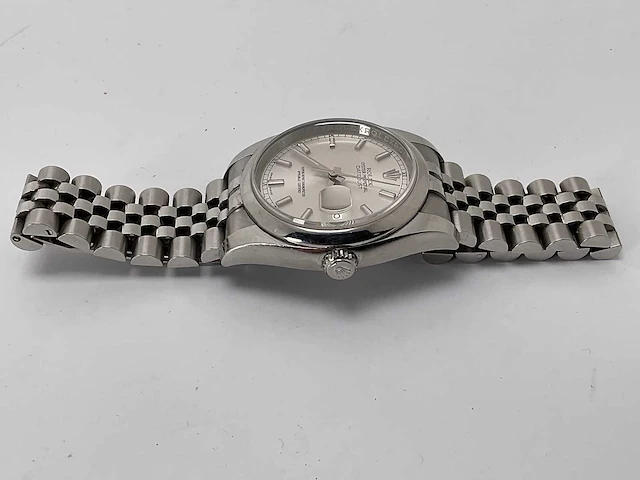 Rolex - oyster perpetual datejust - polshorloge - afbeelding 3 van  4