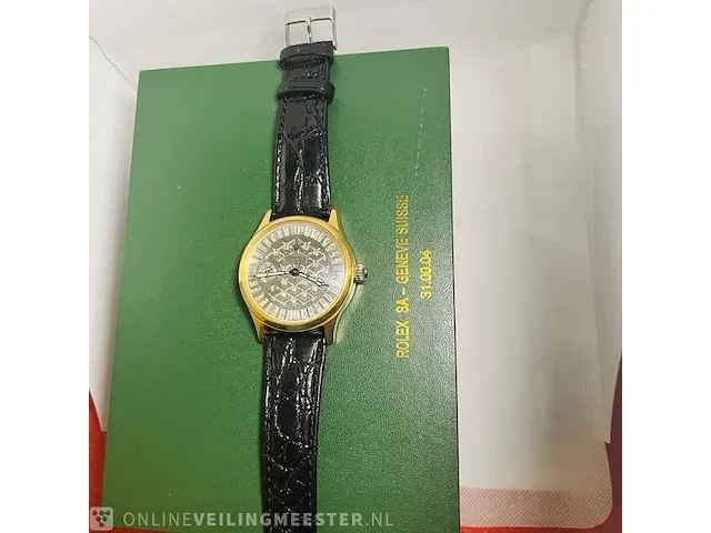 Rolex - polshorloge antieke uurwerk, volledig geserviced, bouwjaar 1947 - afbeelding 6 van  15