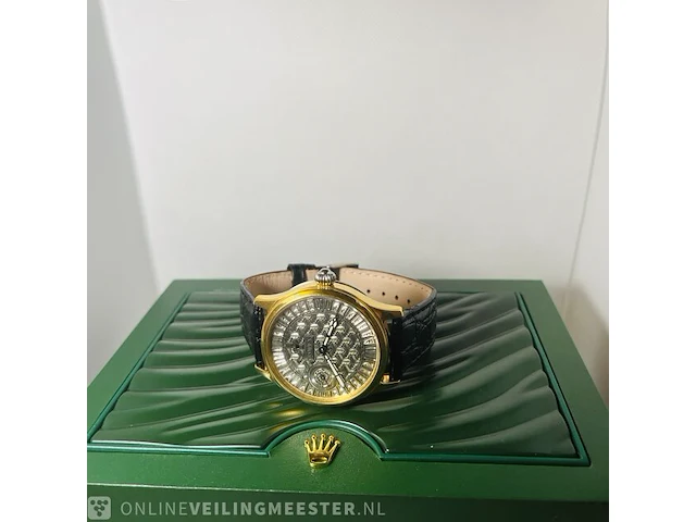 Rolex - polshorloge antieke uurwerk, volledig geserviced, bouwjaar 1947 - afbeelding 14 van  15