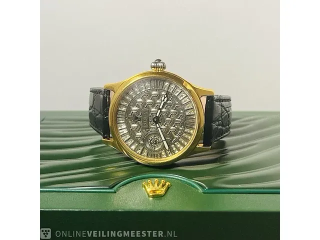 Rolex - polshorloge antieke uurwerk, volledig geserviced, bouwjaar 1947 - afbeelding 15 van  15