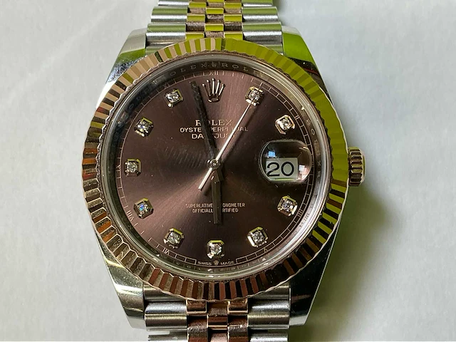 Rolex -datejust- wrist watch - afbeelding 11 van  18