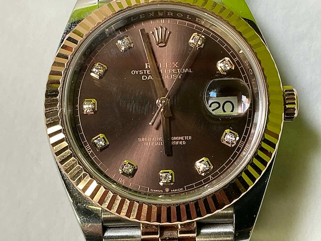 Rolex -datejust- wrist watch - afbeelding 12 van  18