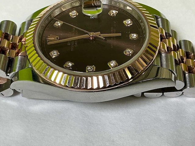 Rolex -datejust- wrist watch - afbeelding 13 van  18