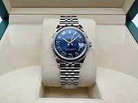 Rolex datejust 31 278274 | blue roman | jubilee | new | 2025 - afbeelding 5 van  12