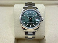 Rolex datejust 31 | 278274 | mint green | 2025 | new - afbeelding 5 van  12