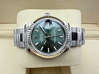 Rolex datejust 31 | 278274 | mint green | 2025 | new - afbeelding 7 van  12
