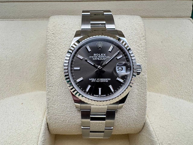 Rolex datejust 31 | dark grey dial | 278274 | 2025 | new - afbeelding 3 van  10