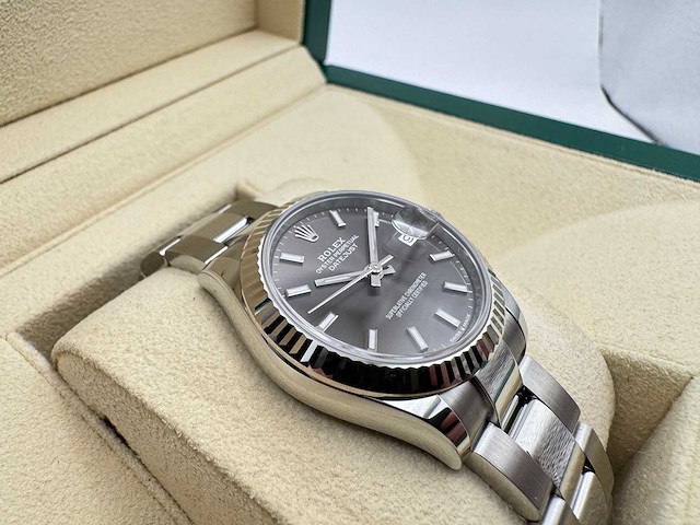 Rolex datejust 31 | dark grey dial | 278274 | 2025 | new - afbeelding 9 van  10