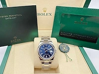 Rolex datejust 36 126200 | blue | 09-2025 | new - afbeelding 4 van  12