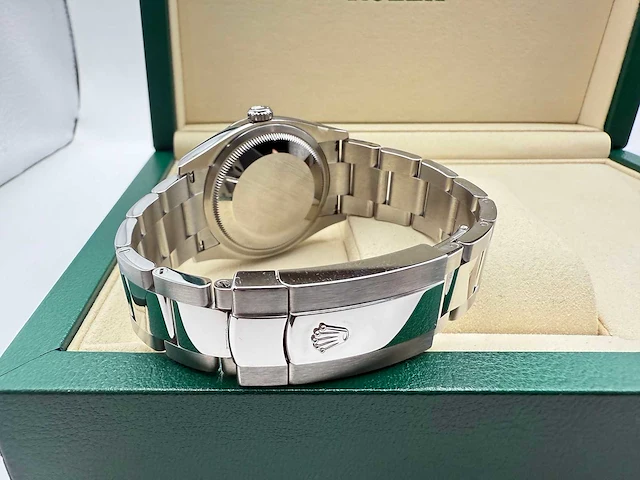 Rolex datejust 36 126200 | blue | 09-2025 | new - afbeelding 12 van  12