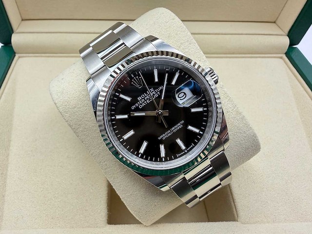 Rolex datejust 36 126234 | black dial | new | 2025 - afbeelding 1 van  12