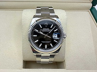 Rolex datejust 36 126234 | black dial | new | 2025 - afbeelding 5 van  12