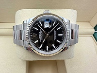 Rolex datejust 36 126234 | black dial | new | 2025 - afbeelding 7 van  12