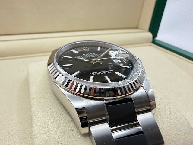 Rolex datejust 36 126234 | black dial | new | 2025 - afbeelding 10 van  12