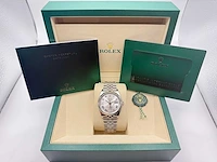 Rolex datejust 36 126234 | silver dial with diamonds | 09-2025 | new - afbeelding 3 van  12