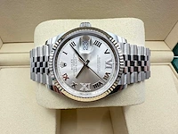Rolex datejust 36 126234 | silver dial with diamonds | 09-2025 | new - afbeelding 7 van  12