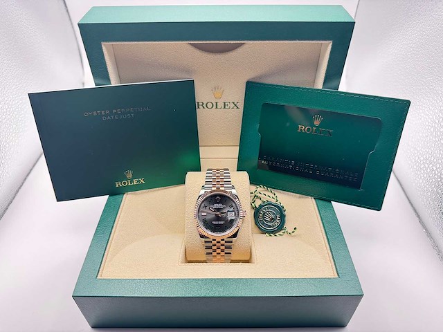 Rolex datejust 36 | wimbledon | 126231 | 2025 | new - afbeelding 4 van  12
