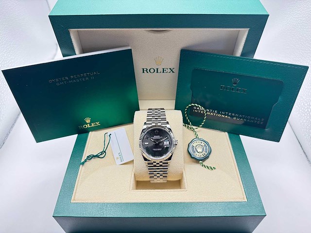 Rolex datejust 36 | wimbledon | 126234 | 2025 | new - afbeelding 3 van  12