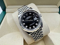 Rolex datejust 41 126234 | black diamond dot | jubilee | new | 2025 - afbeelding 1 van  12