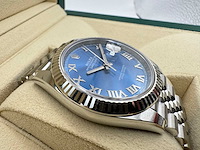 Rolex datejust 41 126334 | azzuro dial | new | 2025 - afbeelding 11 van  12