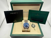 Rolex datejust 41 | 126334 | azzurro dial | 07-2025 | new - afbeelding 4 van  12